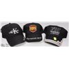 Image 1 : 3 ASSORTED CHRISTIAN BALL CAPS