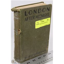 1928 LONDON AFTER MIDNIGHT NOVEL