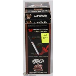 CASE OF E CIGARETTE CARTRIDGES CHOCOLATE FLAVOUR