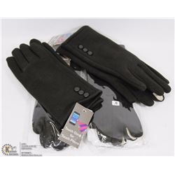 4 PAIRS OF LADIES TEXTING GLOVES