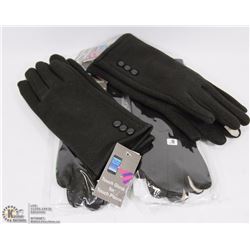 4 PAIRS OF LADIES TEXTING GLOVES