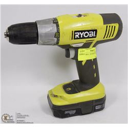 RYOBI DRILL WORKING