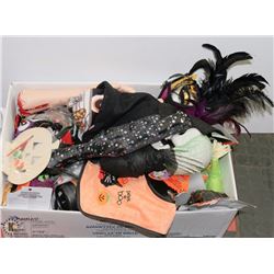 LARGE BOX OF HALLOWEEN DECOR AND MORE