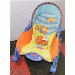FISHER PRICE ROCKING CHAIR, NEWBORN TO TODDLER