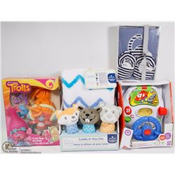 NEW 3 PLUS KIDS ITEMS CUDDLE N'PLAY
