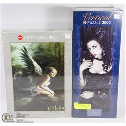 PAIR OF FANTASY PUZZLES