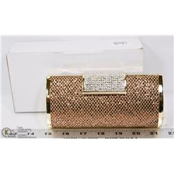 WOMENS GLITTER CLUTCH PURSE