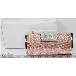 WOMENS GLITTER CLUTCH PURSE