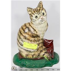 CAST IRON DOOR STOP CAT