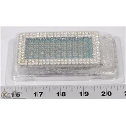 PROGRAMMABLE RHINESTONE TRIM LED BELTBUCKLE