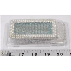 PROGRAMMABLE RHINESTONE TRIM LED BELTBUCKLE