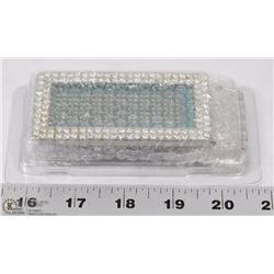 PROGRAMMABLE RHINESTONE TRIM LED BELTBUCKLE