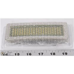 PROGRAMMABLE RHINESTONE TRIM LED BELTBUCKLE