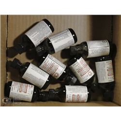 9 BOTTLES OF 60MLS PLASTIC ADHESIVE ACTIVATION