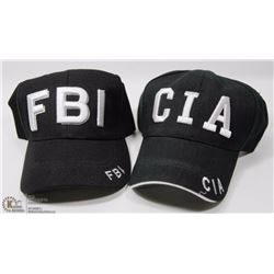 CIA AND FBI BALL CAPS