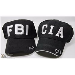 CIA AND FBI BALL CAPS