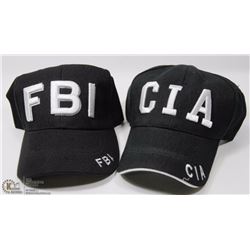 CIA AND FBI BALL CAPS