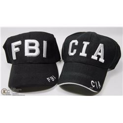 CIA AND FBI BALL CAPS