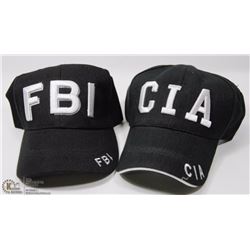 CIA AND FBI BALL CAPS
