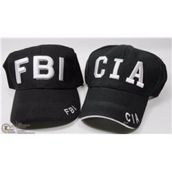 CIA AND FBI BALL CAPS