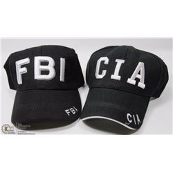 CIA AND FBI BALL CAPS