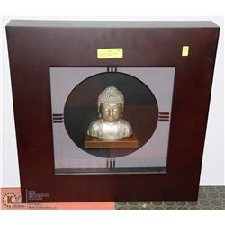 21X21 SHADOW BOX ORIENTAL HEAD WALL DISPLAY