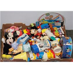 LARGE LOT OF VINTAGE DISNEY FIGURE COLLECTABLES