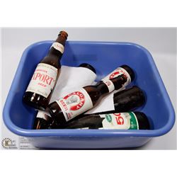 LOT OF 7 VINTAGE ALBERTA BEER BOTTLES