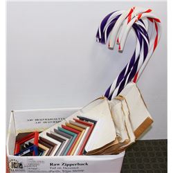 BOX WITH 5 FLATS OF MIX &MATCH PICTURE FRAMES