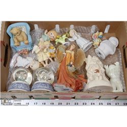 LOT OF VARIOUS SIGNED COLLECTOR ANGELS ETC