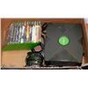 Image 1 : XBOX CONSOLE WITH CONTROLLER + 12 XBOX GAMES