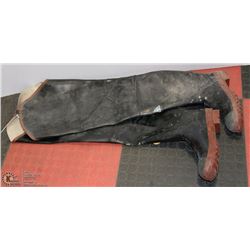 PAIR OF ACTON HIP WADERS MENS SIZE 10