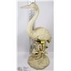 Image 1 : 23" GARDEN STORK FIGURE