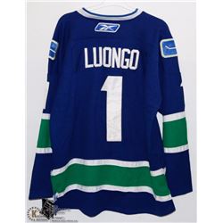 VANCOUVER CANUCKS JERSEY: LUONGO