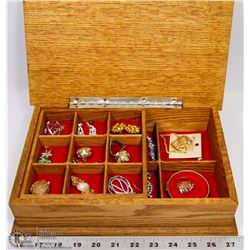 JEWELRY BOX WITH CONTENTS