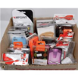 25 PLUS CELL PHONE CASES, VARIOUS TYPES AND