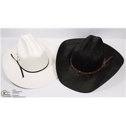 2 COWBOY HATS