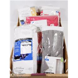 LOT OF 5 VARIOUS DRAPERY PANELS