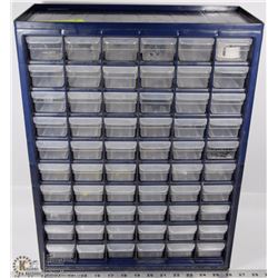 10 DRAWER NUT & BOLT ORGANIZER WITH CONTENTS