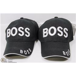 2 "BOSS" HATS