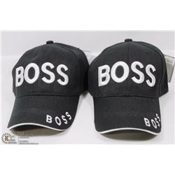 2 "BOSS" HATS