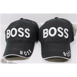 2 "BOSS" HATS