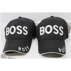 2 "BOSS" HATS