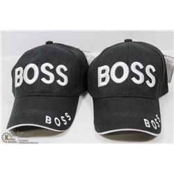 2 "BOSS" HATS