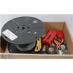 ELECTRICAL LOT OF ROLL OF COMMUNICATION WIRE