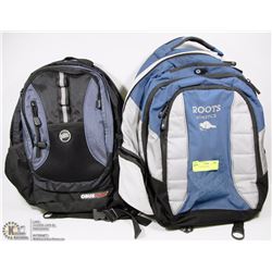 LOT OF 2 BACK PACKS
