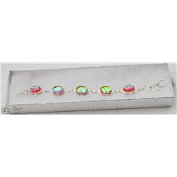 #46-AUSTRALIAN TRIPLE OPAL BRACELET