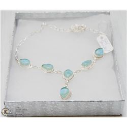 #54-AUSTRALIAN TRIPLE OPAL NECKLACE