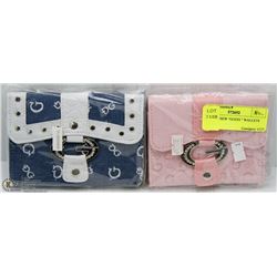 LOT OF 2 NEW "GUESS " WALLETS