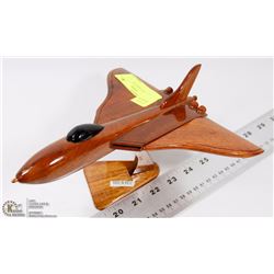 CARVED WOOD AIRPLANE